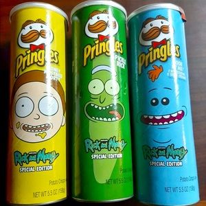 Rick and morty pringles
